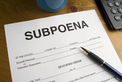 Process Service Subpoena Request