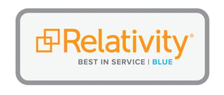 Relativity Best in Service Blue MCS